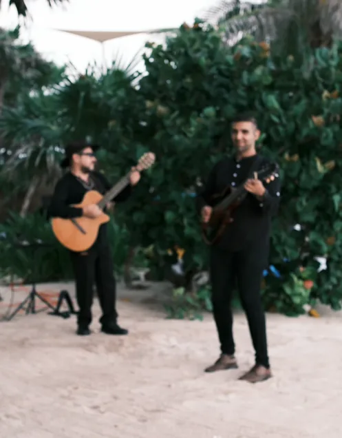 Músicos en vivo
