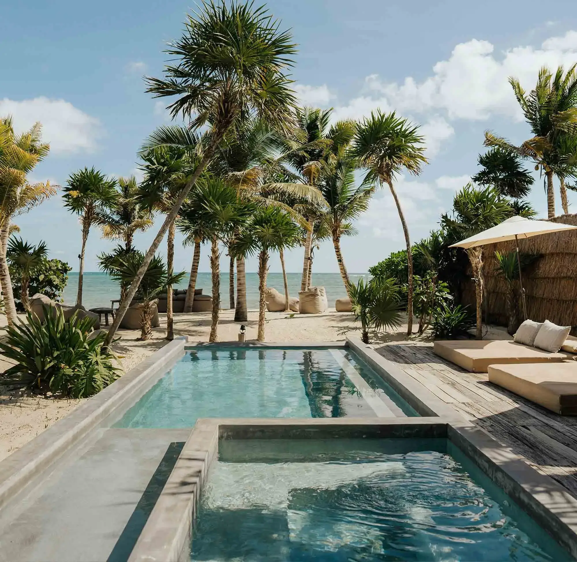 Luxury villa property management in Mexico