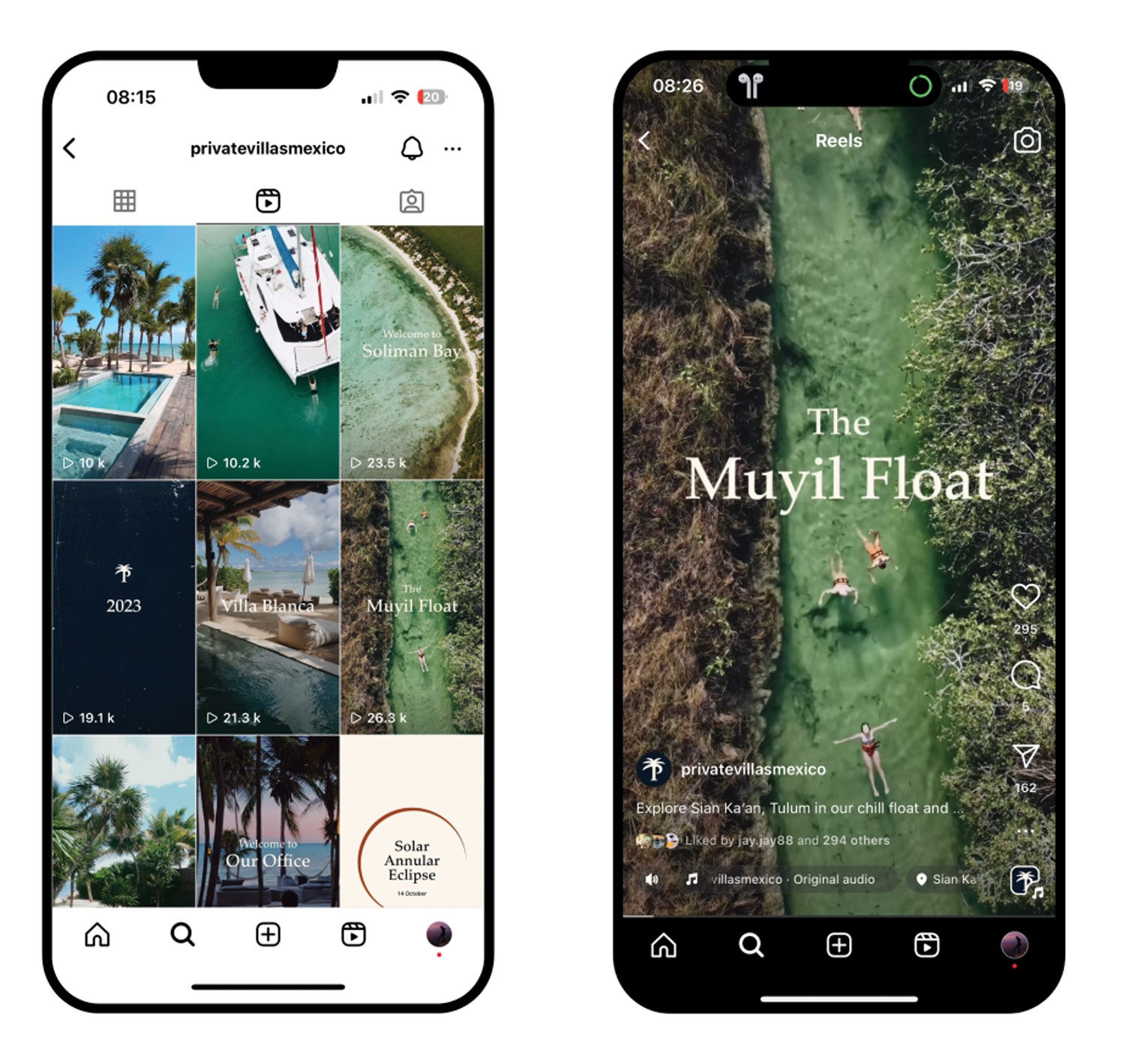 Digital marketing by Private Villas Mexico